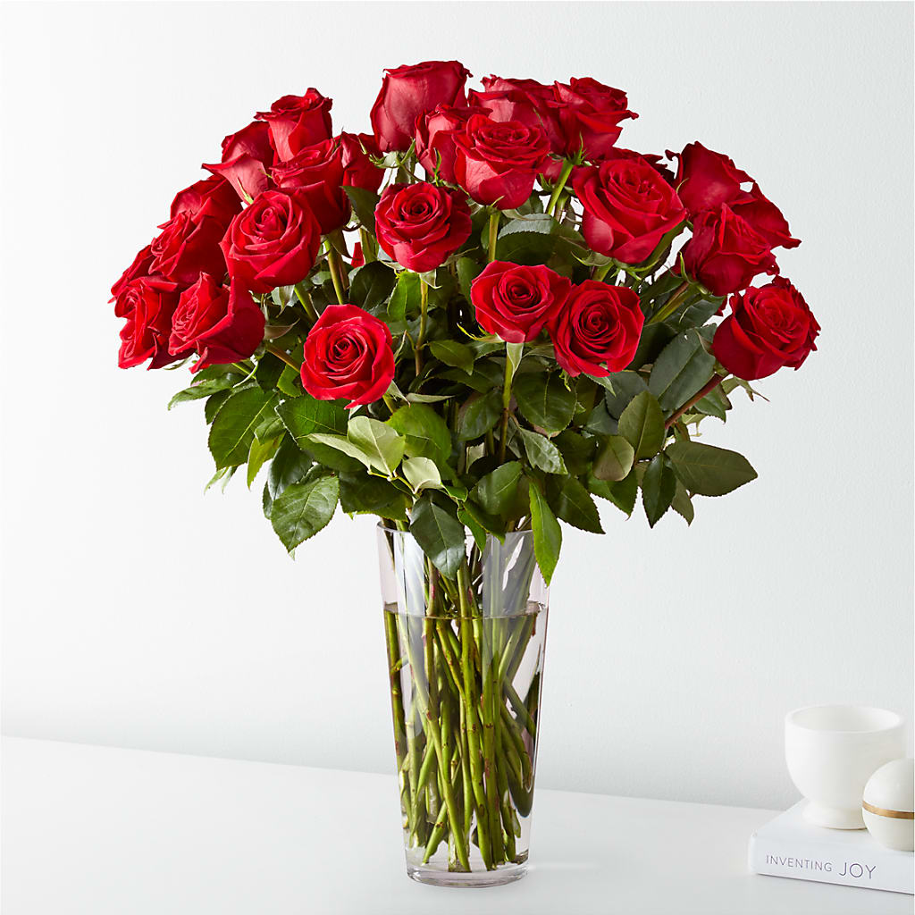 Long Stem Red Rose Bouquet – Waynesboro Emporium, Waynesboro GA