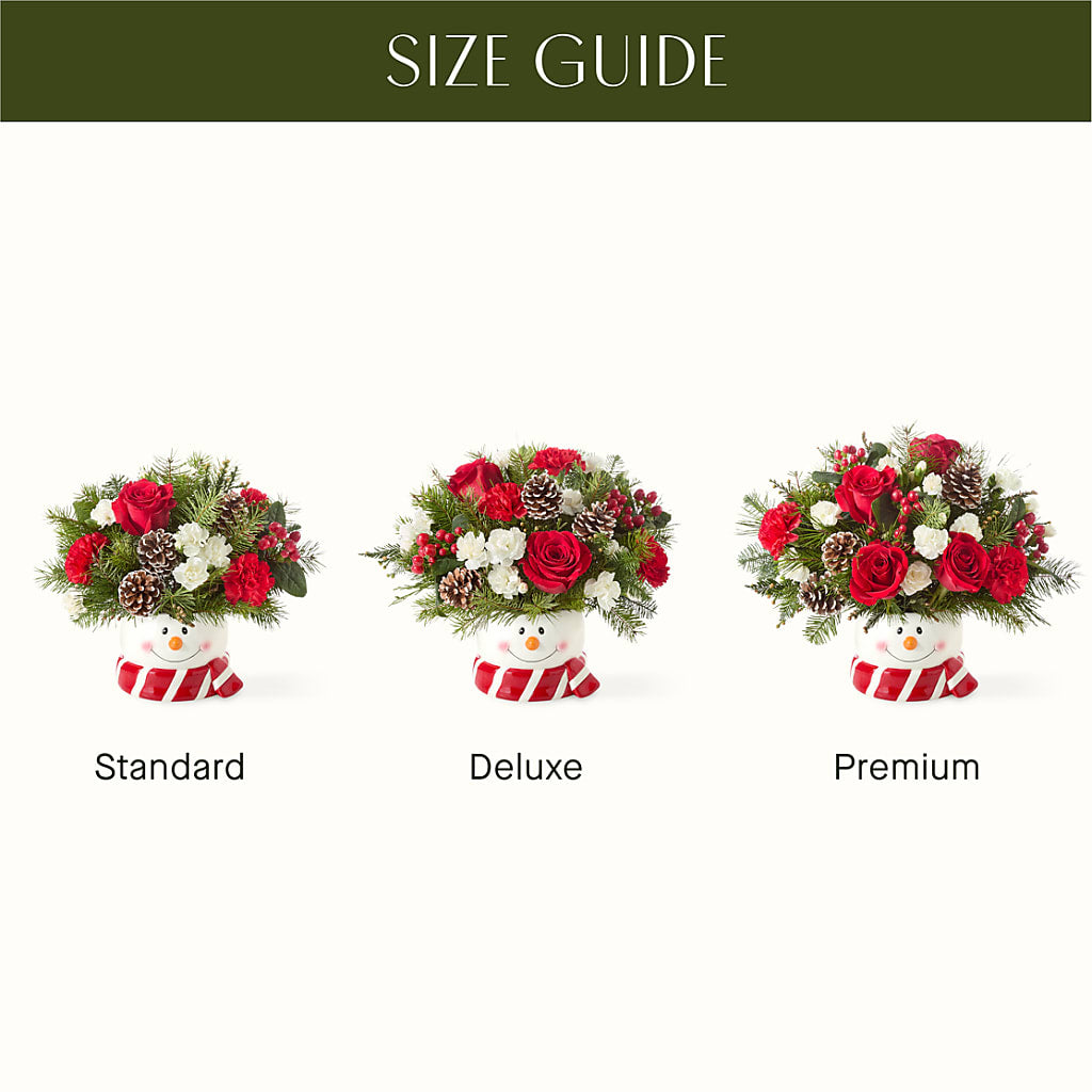 Jolly Snowman Bouquet – Waynesboro Emporium, Waynesboro GA