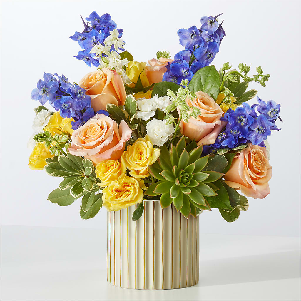 Cobalt Reverie Bouquet – Waynesboro Emporium, Waynesboro GA