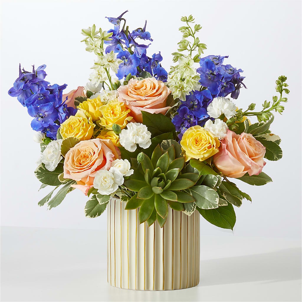 Cobalt Reverie Bouquet – Waynesboro Emporium, Waynesboro GA