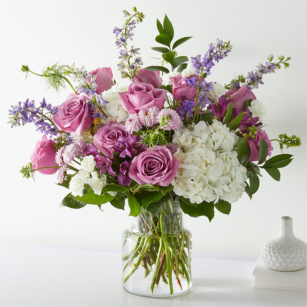 Violet Caress Bouquet – Waynesboro Emporium, Waynesboro GA