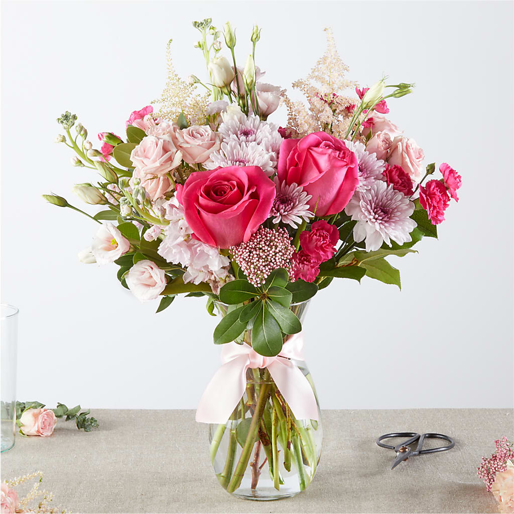 Pink Ribbon - A Florist Original – Waynesboro Emporium, Waynesboro GA