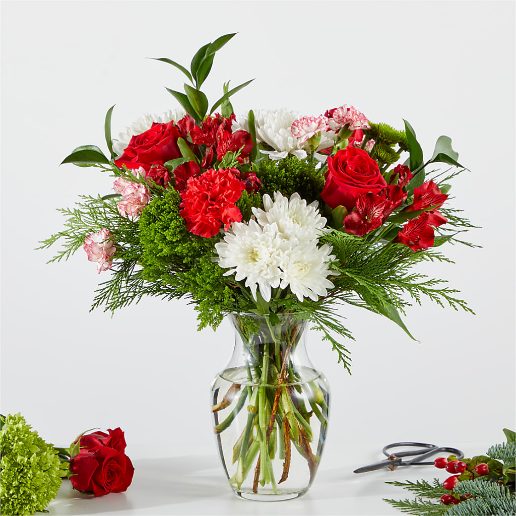 Merry Moment Bouquet – A Florist Original – Waynesboro Emporium, Waynesboro GA