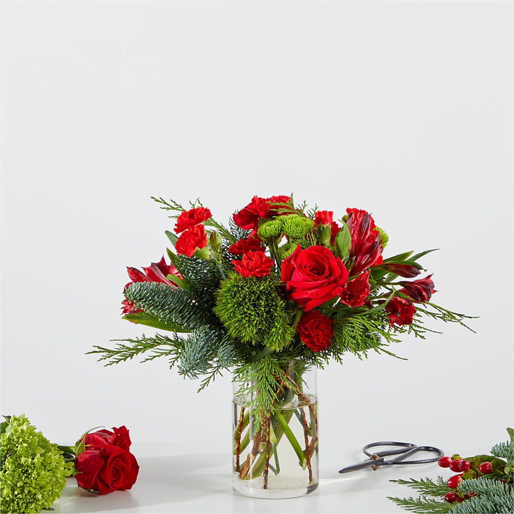 Merry Moment Bouquet – A Florist Original – Waynesboro Emporium, Waynesboro GA