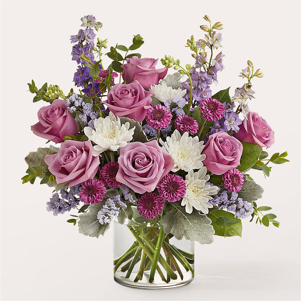 Violet Frost Bouquet – Waynesboro Emporium, Waynesboro GA