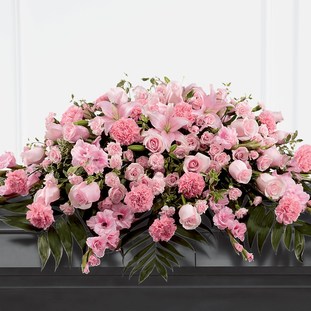 Garden of Comfort Casket Spray (Standard) – Waynesboro Emporium, Waynesboro GA