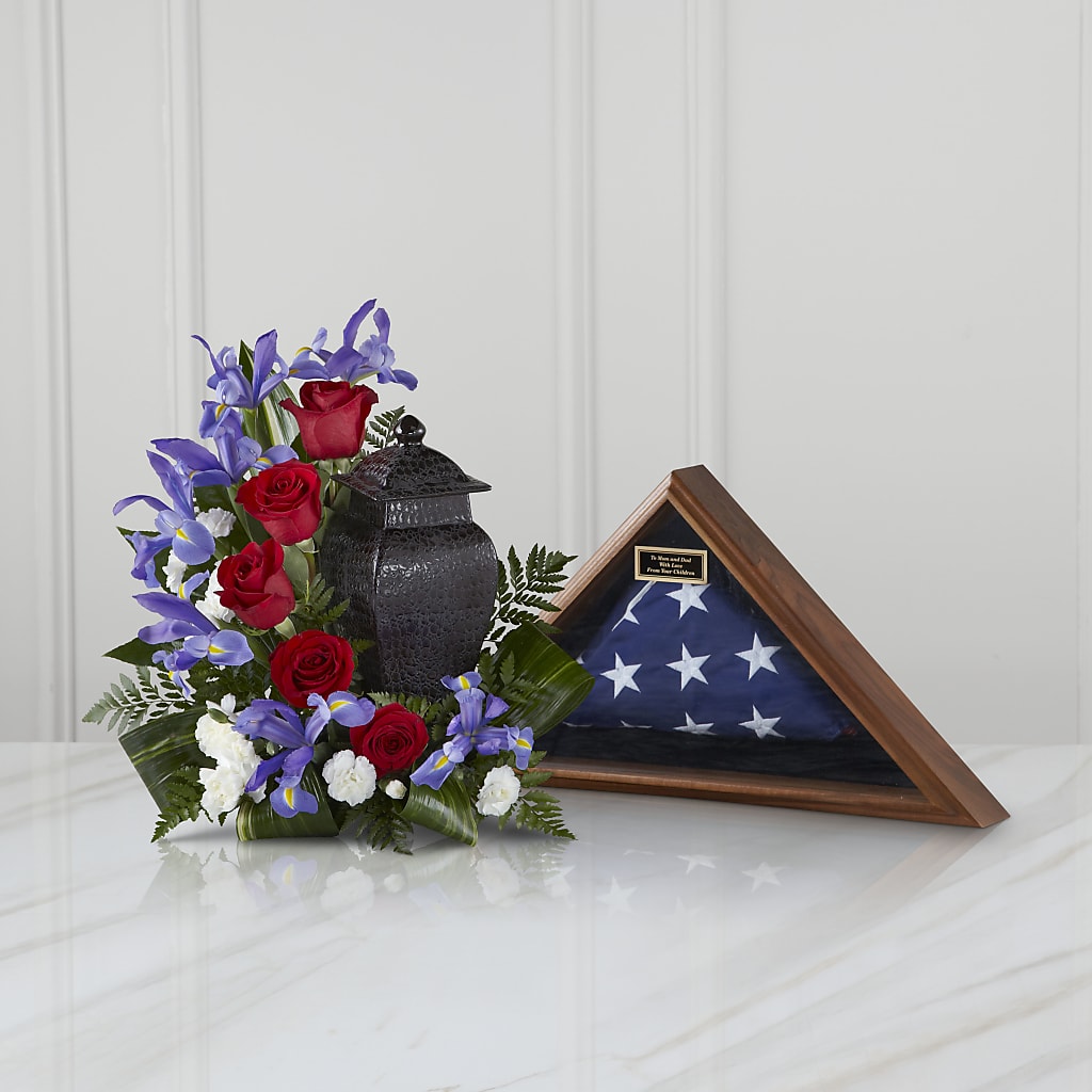 Patriotic Tribute Arrangement – Waynesboro Emporium, Waynesboro GA