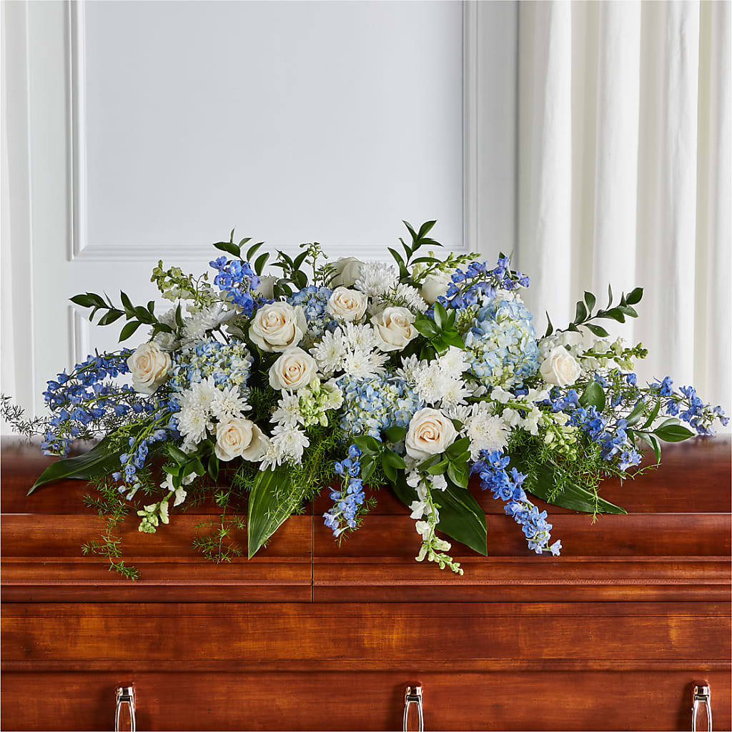 Timeless Essence Casket Spray – Waynesboro Emporium, Waynesboro GA