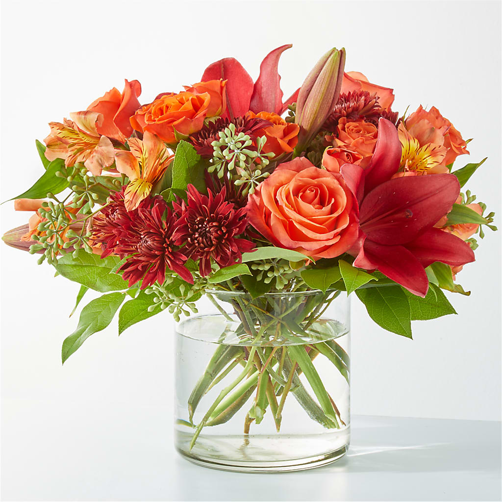 Crimson Leaves Bouquet – Waynesboro Emporium, Waynesboro GA
