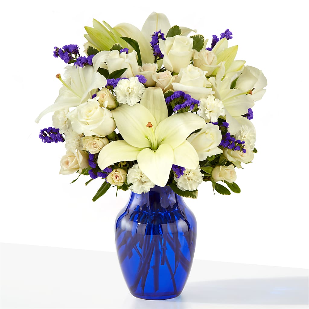 Sapphire Rush Bouquet – Waynesboro Emporium, Waynesboro GA