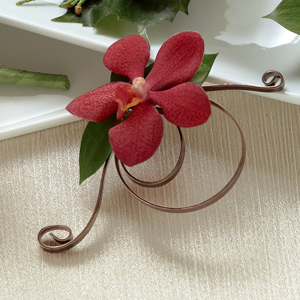 Red Mokara Boutonniere – Waynesboro Emporium, Waynesboro GA