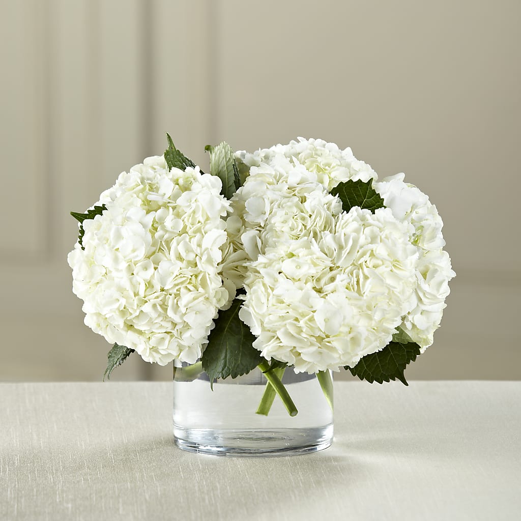 White Hydrangea Bouquet – Waynesboro Emporium, Waynesboro GA