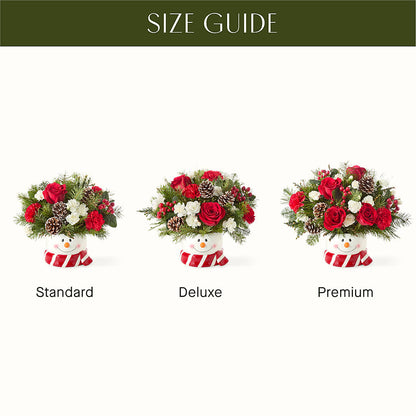 Jolly Snowman Bouquet –  Waynesboro Emporium, Waynesboro GA