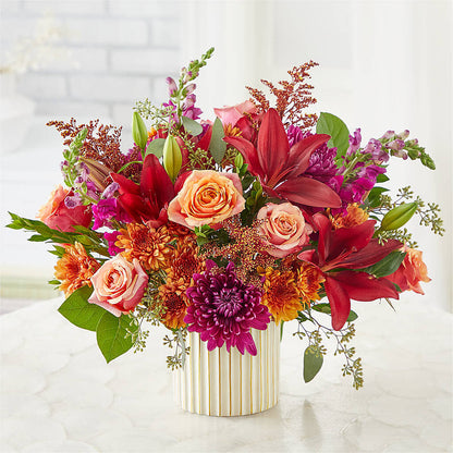 Burgundy Landscape Bouquet –  Waynesboro Emporium, Waynesboro GA