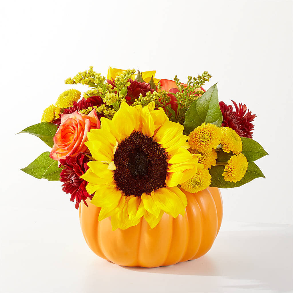 Golden Gourd Pumpkin Bouquet –  Waynesboro Emporium, Waynesboro GA