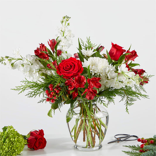 Merry Moment Bouquet – A Florist Original –  Waynesboro Emporium, Waynesboro GA