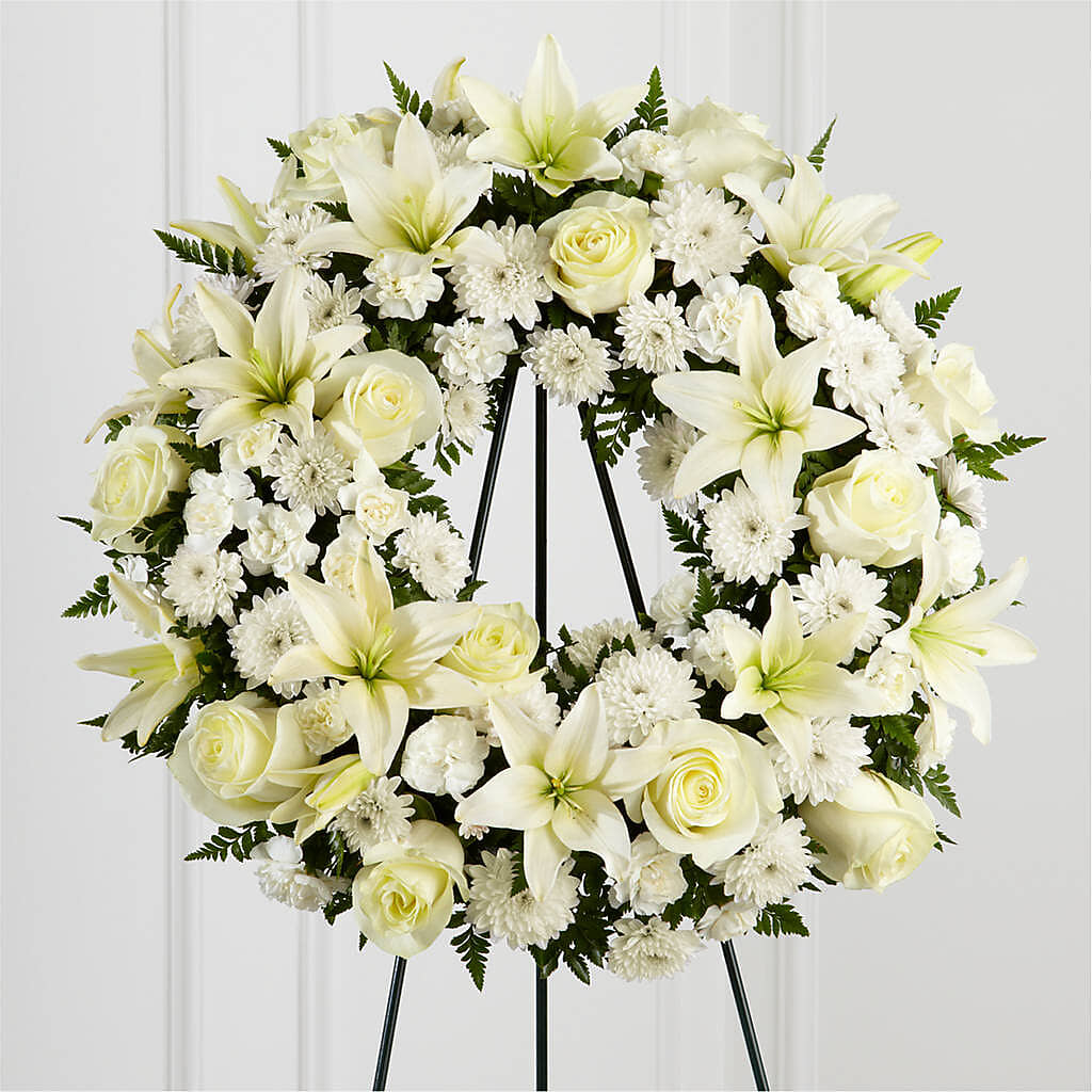Treasured Tribute Wreath –  Waynesboro Emporium, Waynesboro GA