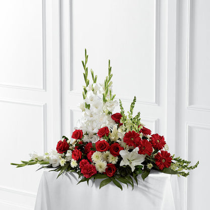 Crimson & White Arrangement –  Waynesboro Emporium, Waynesboro GA