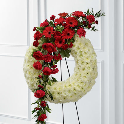 Graceful Tribute Wreath –  Waynesboro Emporium, Waynesboro GA