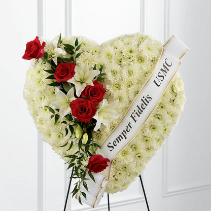 Heartfelt Hero Standing Heart –  Waynesboro Emporium, Waynesboro GA