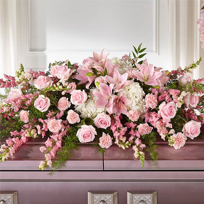 Life & Remembrance Casket Spray –  Waynesboro Emporium, Waynesboro GA