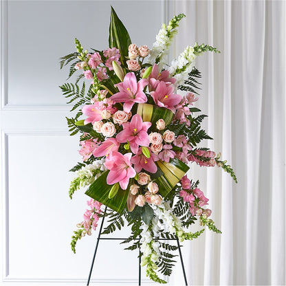 Elegant Embrace Standing Spray –  Waynesboro Emporium, Waynesboro GA
