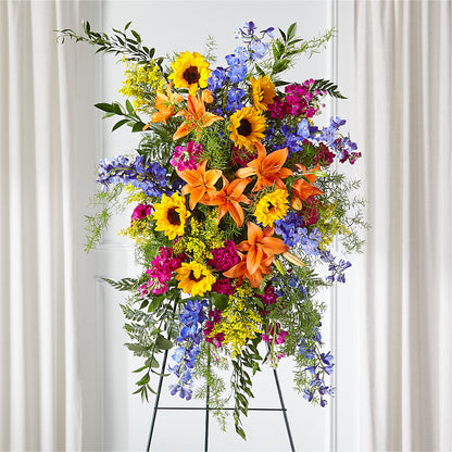 Sunlit Memories Standing Spray (Standard) –  Waynesboro Emporium, Waynesboro GA