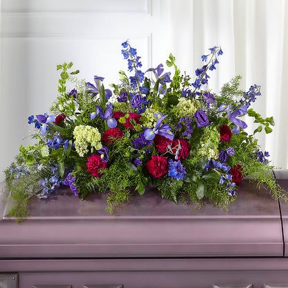 Always Treasured Casket Spray –  Waynesboro Emporium, Waynesboro GA