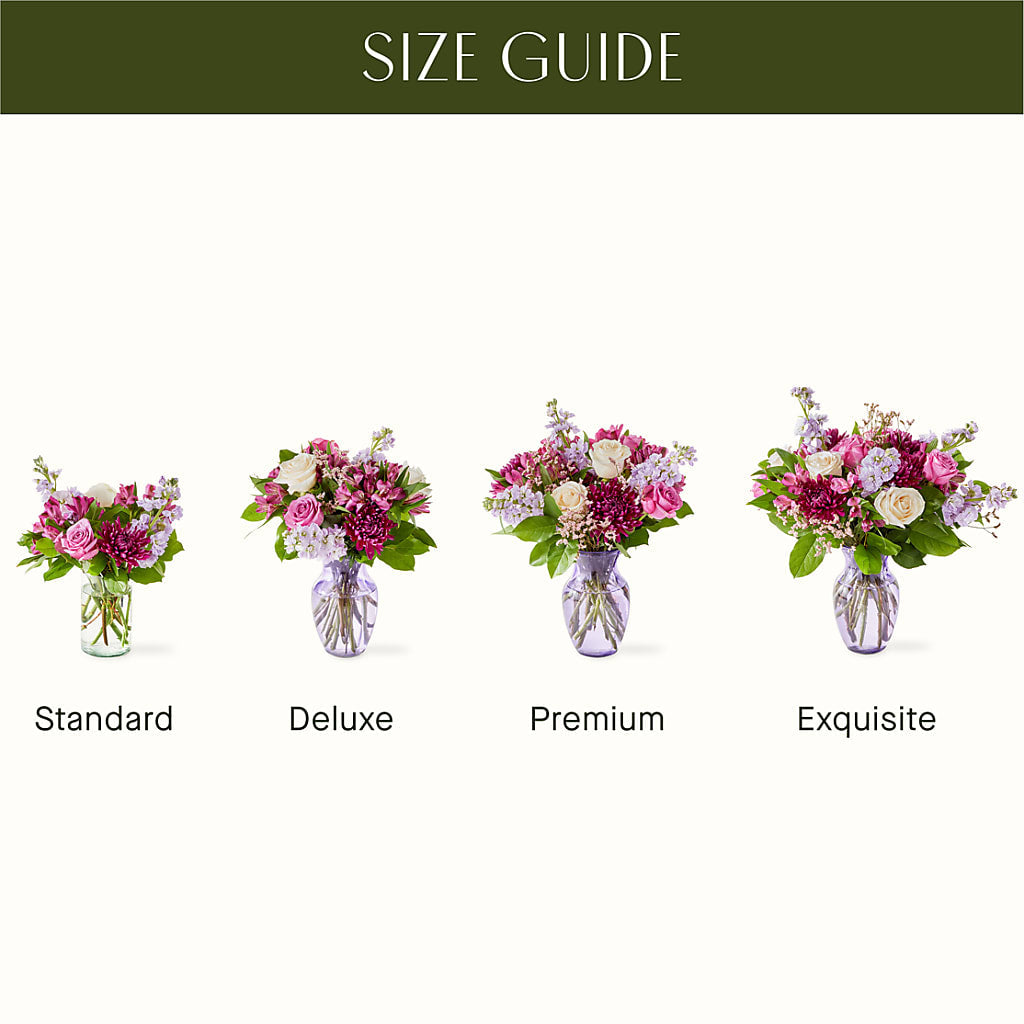 Amethyst Dreams Bouquet –  Waynesboro Emporium, Waynesboro GA
