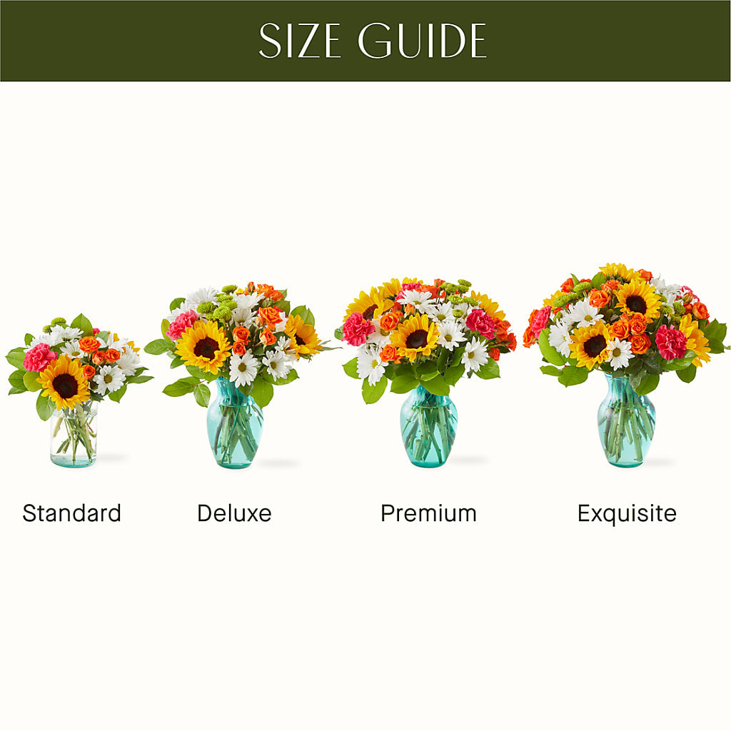 Sun-drenched Blooms Bouquet –  Waynesboro Emporium, Waynesboro GA