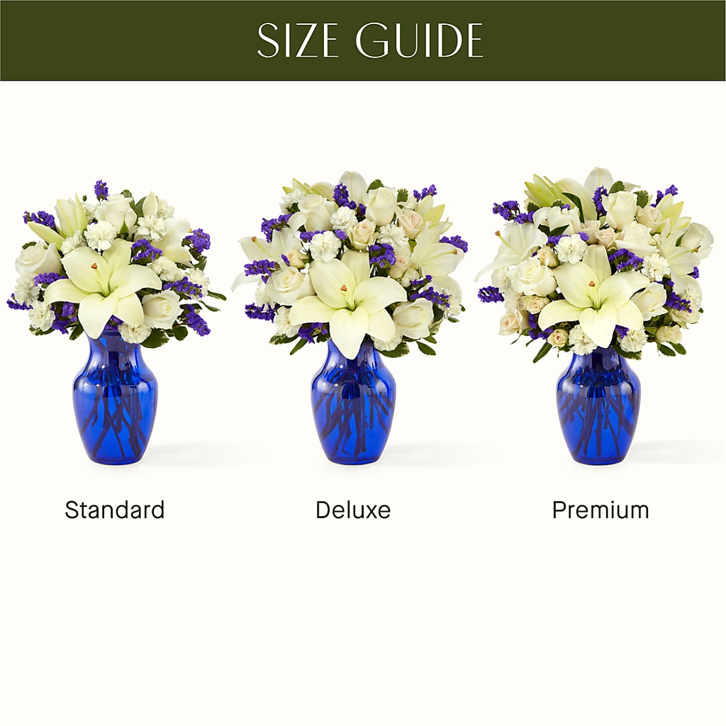Sapphire Rush Bouquet –  Waynesboro Emporium, Waynesboro GA