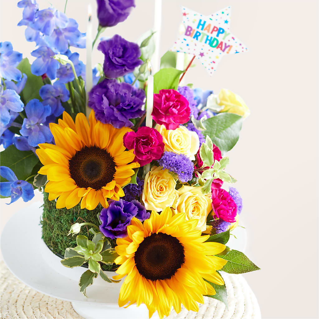 Star of the Day Floral Cake –  Waynesboro Emporium, Waynesboro GA