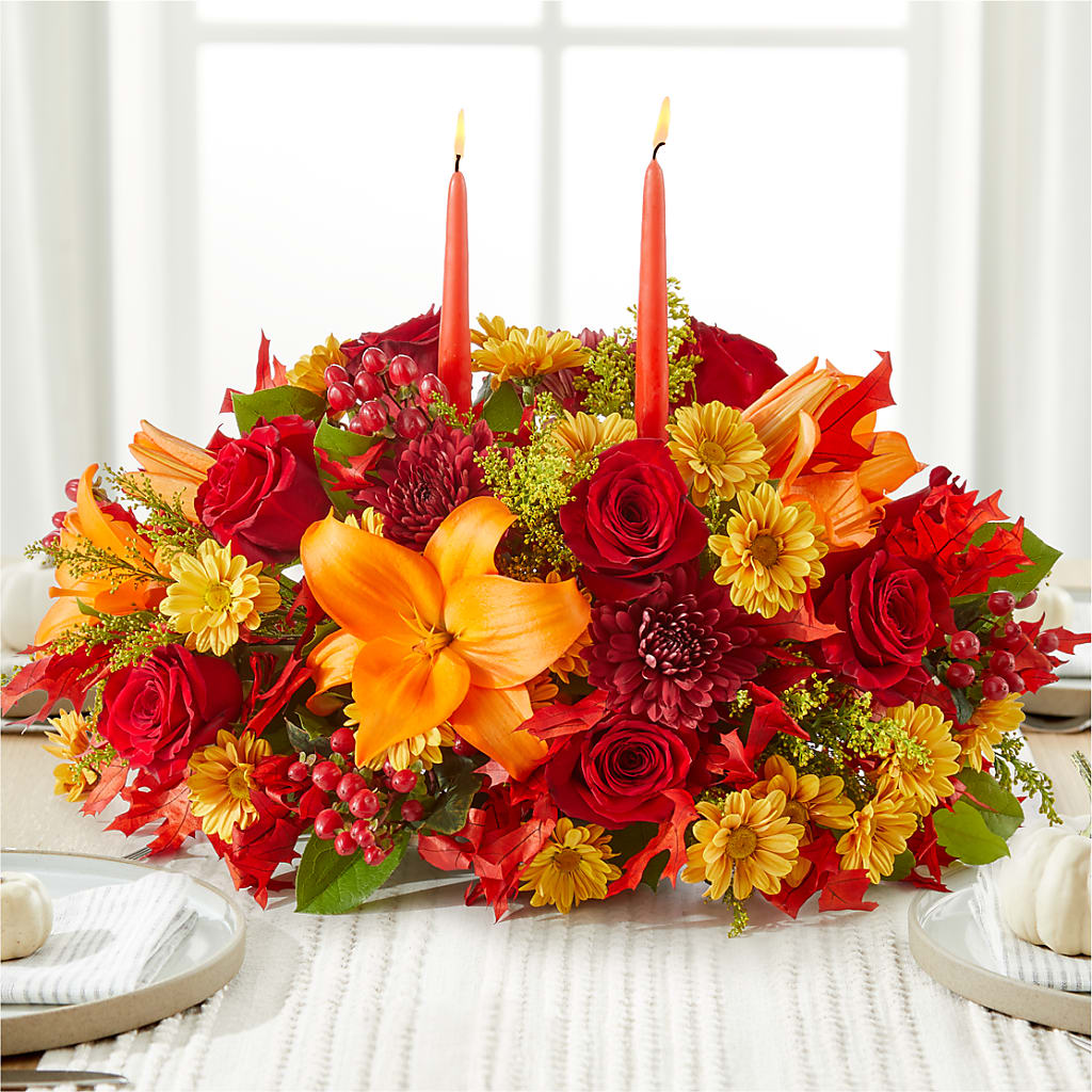 Autumn's Embrace Centerpiece –  Waynesboro Emporium, Waynesboro GA