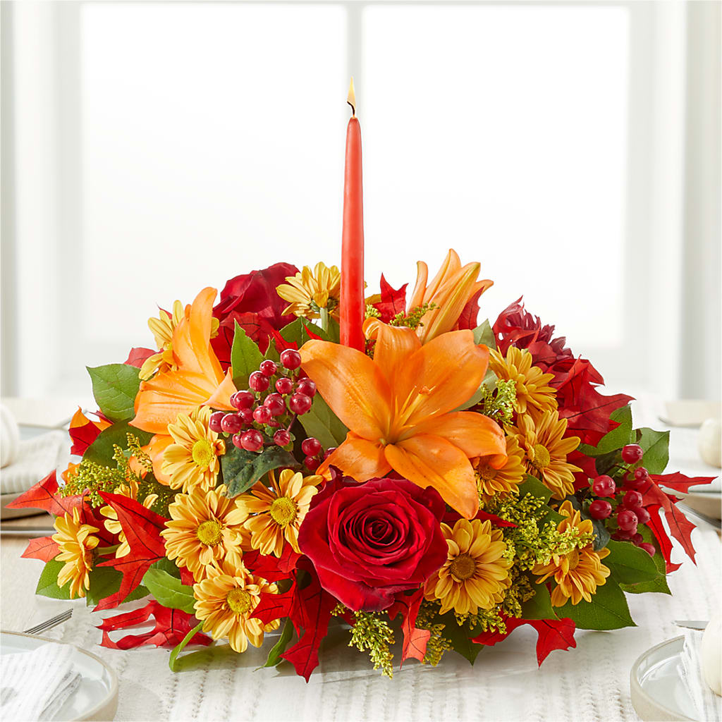 Autumn's Embrace Centerpiece –  Waynesboro Emporium, Waynesboro GA