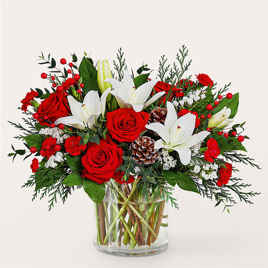Best in Snow Bouquet –  Waynesboro Emporium, Waynesboro GA