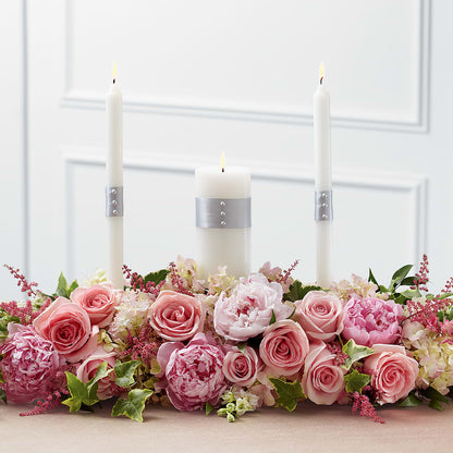 Worldwide Romance Unity Candle Arrangement –  Waynesboro Emporium, Waynesboro GA