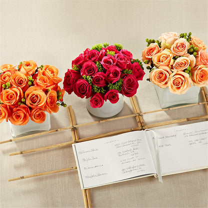 Dawn Rose Centerpiece –  Waynesboro Emporium, Waynesboro GA