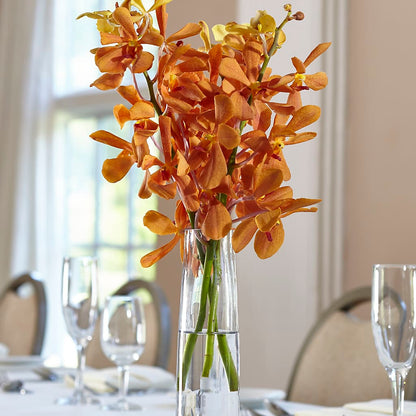 Orange Mokara Bud Vase –  Waynesboro Emporium, Waynesboro GA